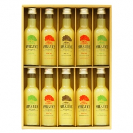 「完熟」アップルジュース 3種10本セット